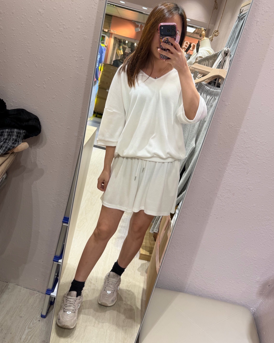 好清爽的 純白一set ❤️慵懶風